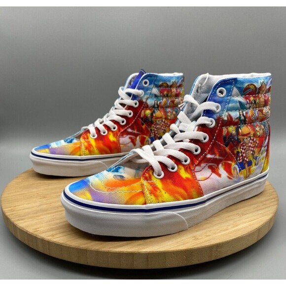 Vans Shoes One Piece SK8-Hi Skate Sneakers Punk Hazard Anime Mens 6 Womens 7.5 - Picture 2 of 16